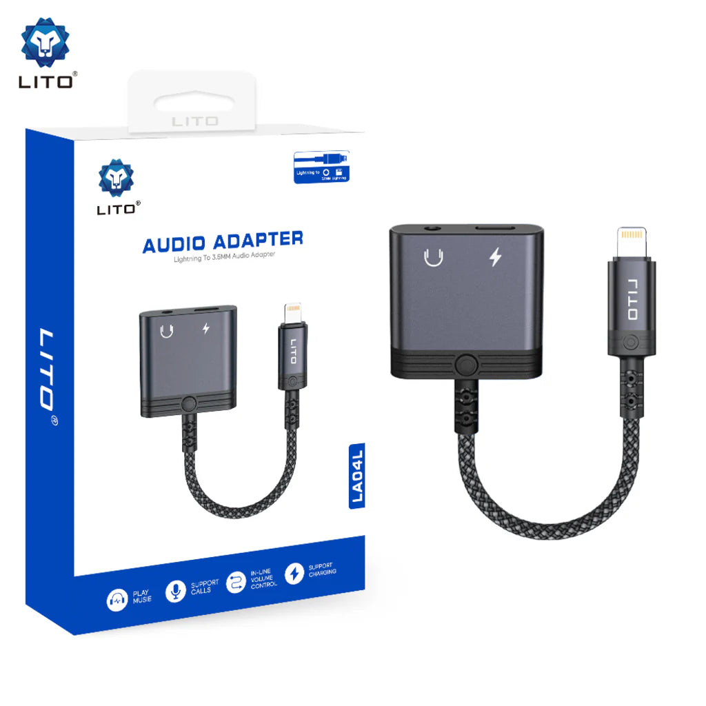Lightning to 3.5mm Jack Converter – Lightning Audio Adapter