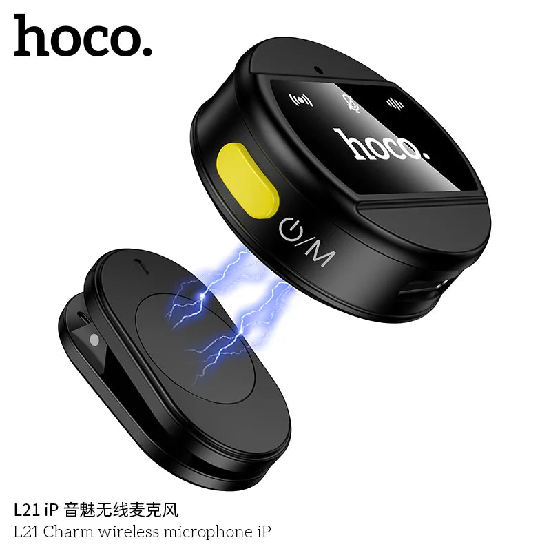 HOCO L21 Wireless Microphone — Lightning