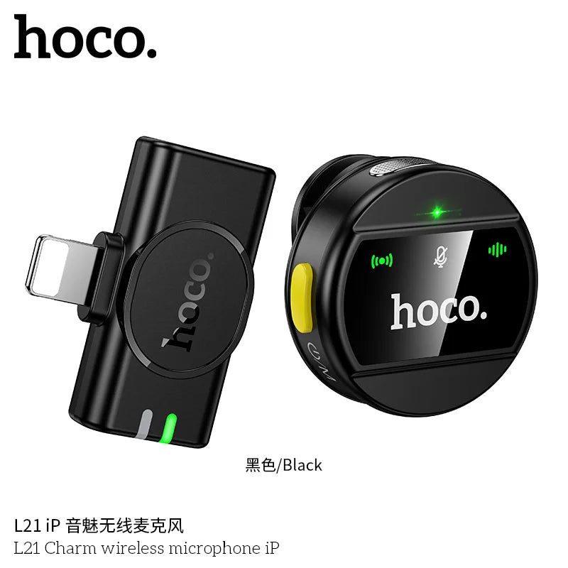 HOCO L21 Wireless Microphone — Lightning