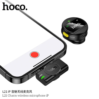 HOCO L21 Wireless Microphone — Lightning
