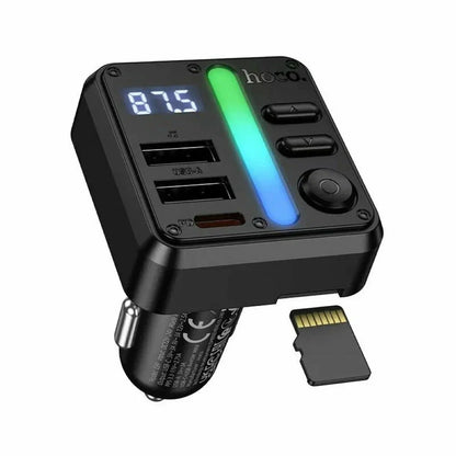 HOCO E89 FM Transmitter with Dual Port 45W Fast Charging