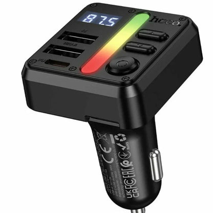 HOCO E89 FM Transmitter with Dual Port 45W Fast Charging