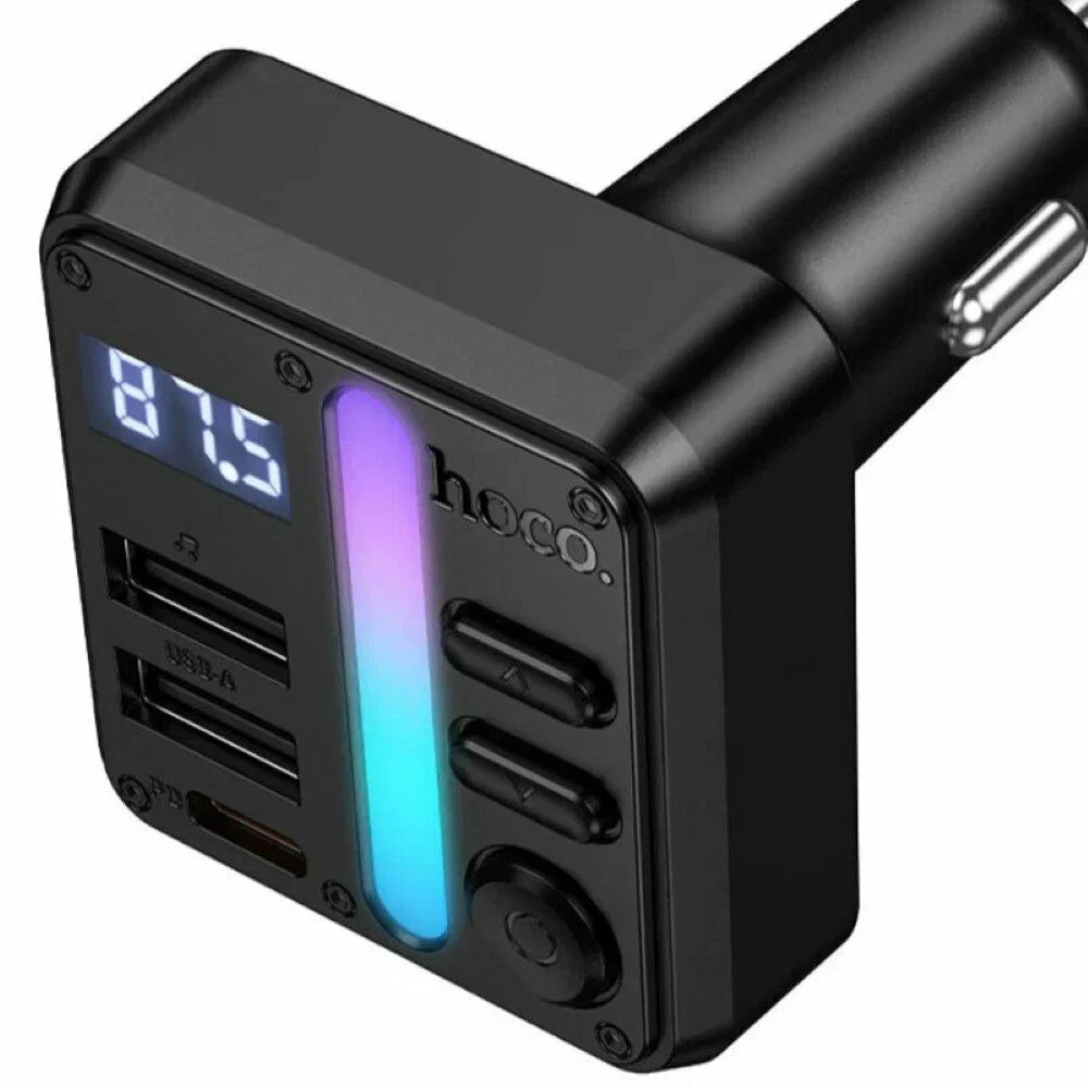 HOCO E89 FM Transmitter with Dual Port 45W Fast Charging