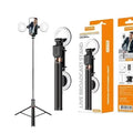 Plokama Live-P10 Pro Selfie Stick Tripod with LED Light & Remote