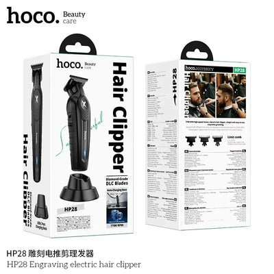 HOCO HP28 cordless engraving electric hair clipper