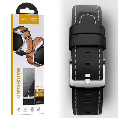 Leather strap 22mm HOCO WH10