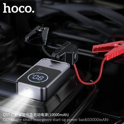 Compact power bank with car start function
