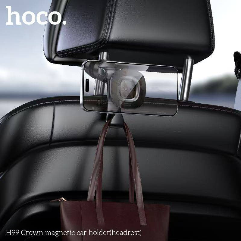 Hoco H99 2-in-1 Car Holder – Headrest Mount Phone Stand