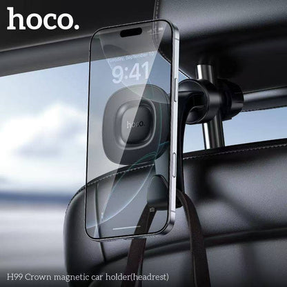 Hoco H99 2-in-1 Car Holder – Headrest Mount Phone Stand