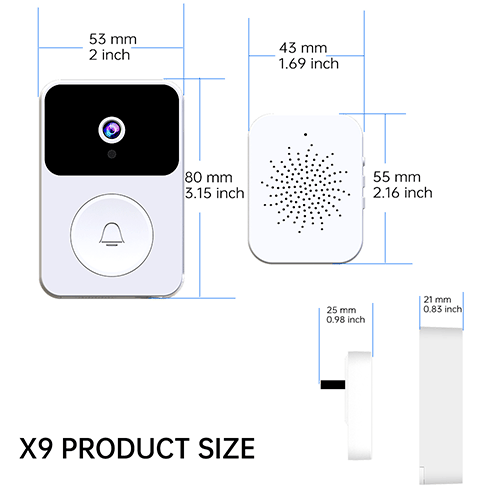 JMARY MF-5 doorbell night vision