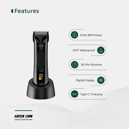 Green Lion Sensitive Area Trimmer 2 - Black