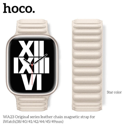 Hoco WA23 Leather Chain Strap - Blue