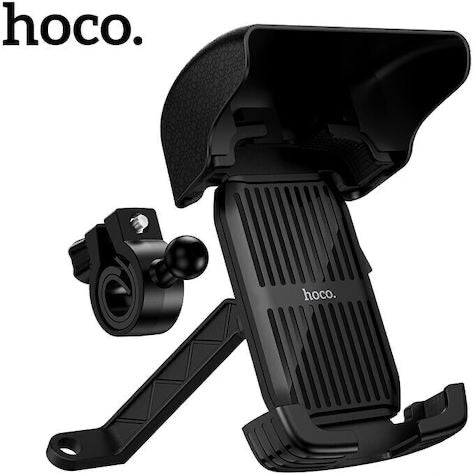 HOCO DCA80 motorcycle phone holder with sunshade design
