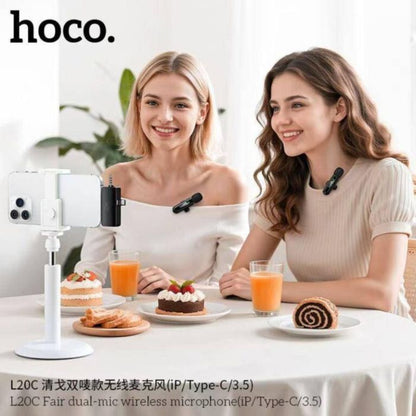 Hoco L20C 3-in-1 Noise Cancelling Dual Microphone